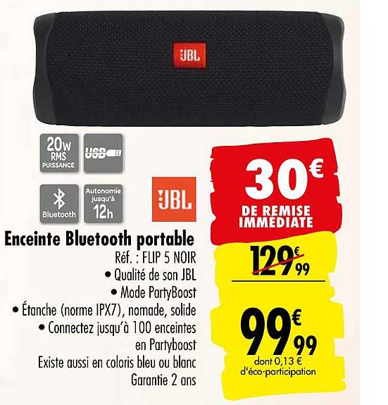 enceinte bluetooth portable ubl