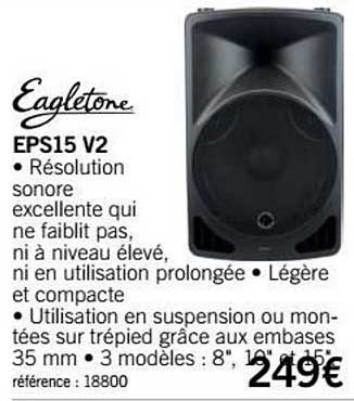 enceinte eps15 v2 eagletone