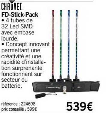fd stick pack chauvet