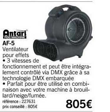 fog machine af5 antari