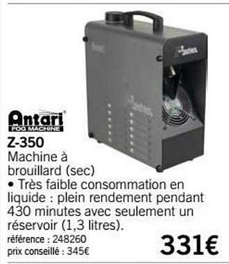 fog machine z350 antari