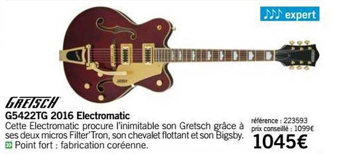 g5422tg 2016 electromatic gretsch