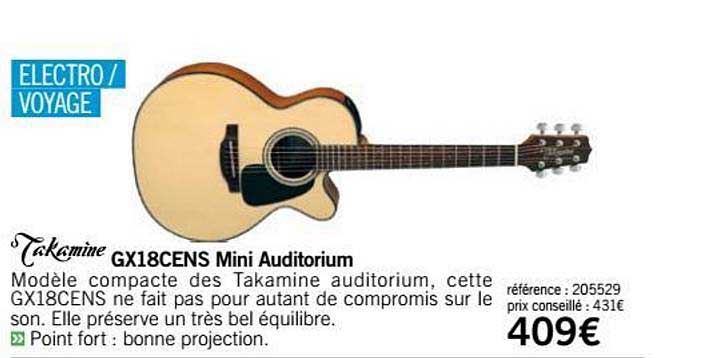Gc18cens Mini Auditorium Takamine