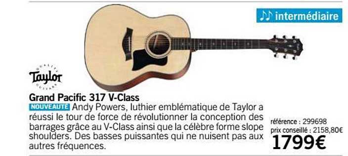 grand pacific 317 v class taylor