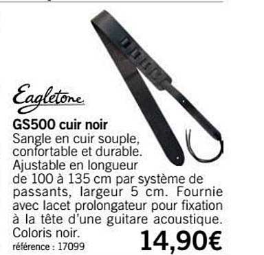 gs500 cuir noir eagletone