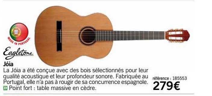 guitare joia eagletone