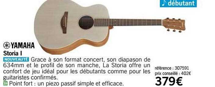 guitare storia i yamaha
