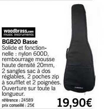 housse bgb20 basse  woodbrass