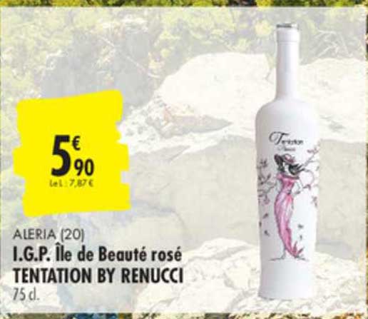 i.g.p. île de beauté rosé tentation by renucci