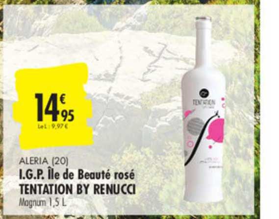 i.g.p. île de beauté rosé tentation by renucci