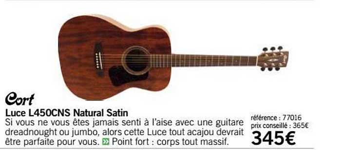 Luce L450cns Natural Satin Cort