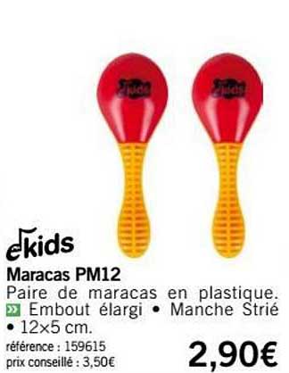 maracas pm12 ekids