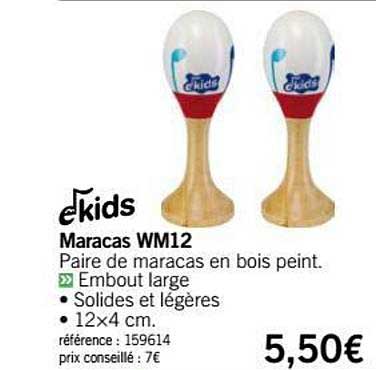 maracas wm12 ekids