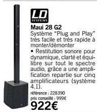 maui 28 g2 ld systems