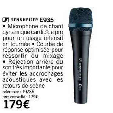 micro e935 sennheiser