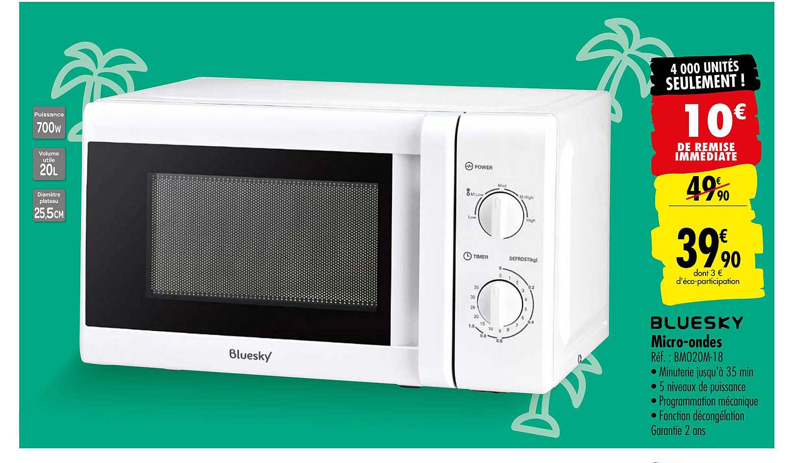 micro ondes bluesky