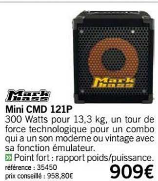 mini cmd 121p mark bass