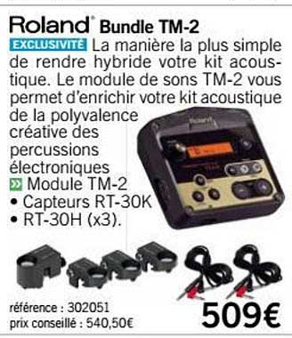 module bundle tm 2 roland