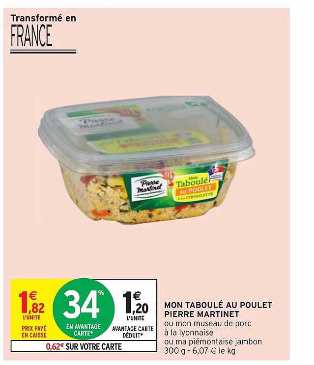 mon taboulé au poulet pierre martinet