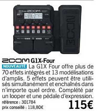 multieffet g1x four zoom