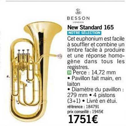 new standard 165 besson london