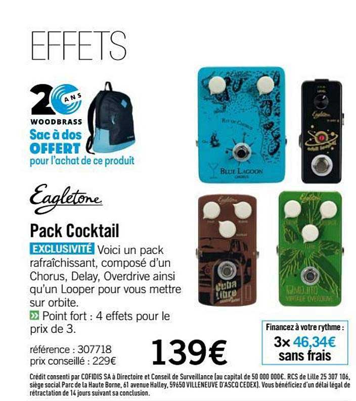 packk cocktail eagletone