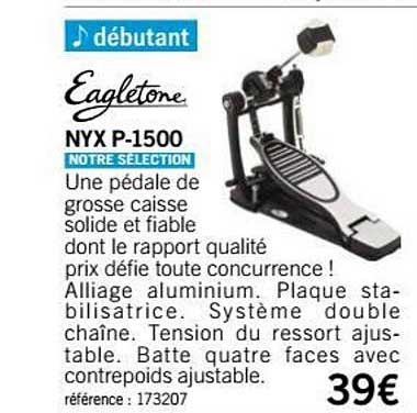 pédale caisse nyx p 1500 eagletone