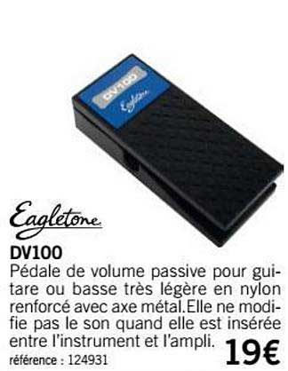 pédale dv100 eagletone