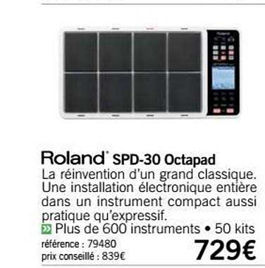 percussion spd 30 octapad roland