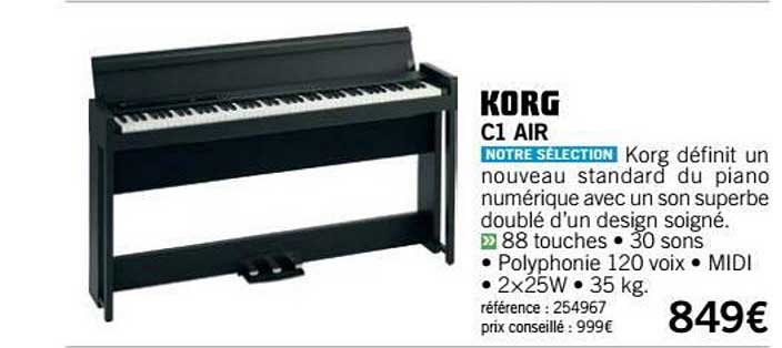 piano c1 air korg