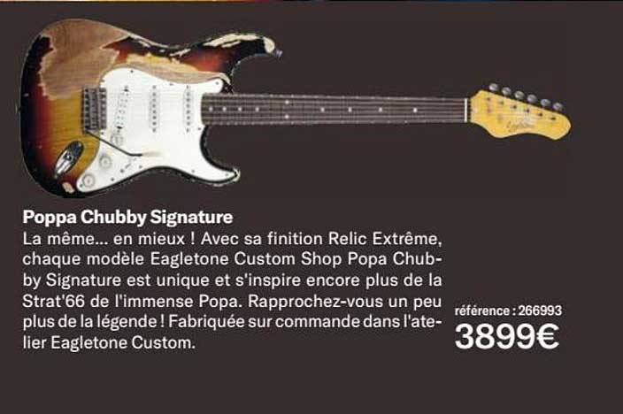 poppa chubby signature