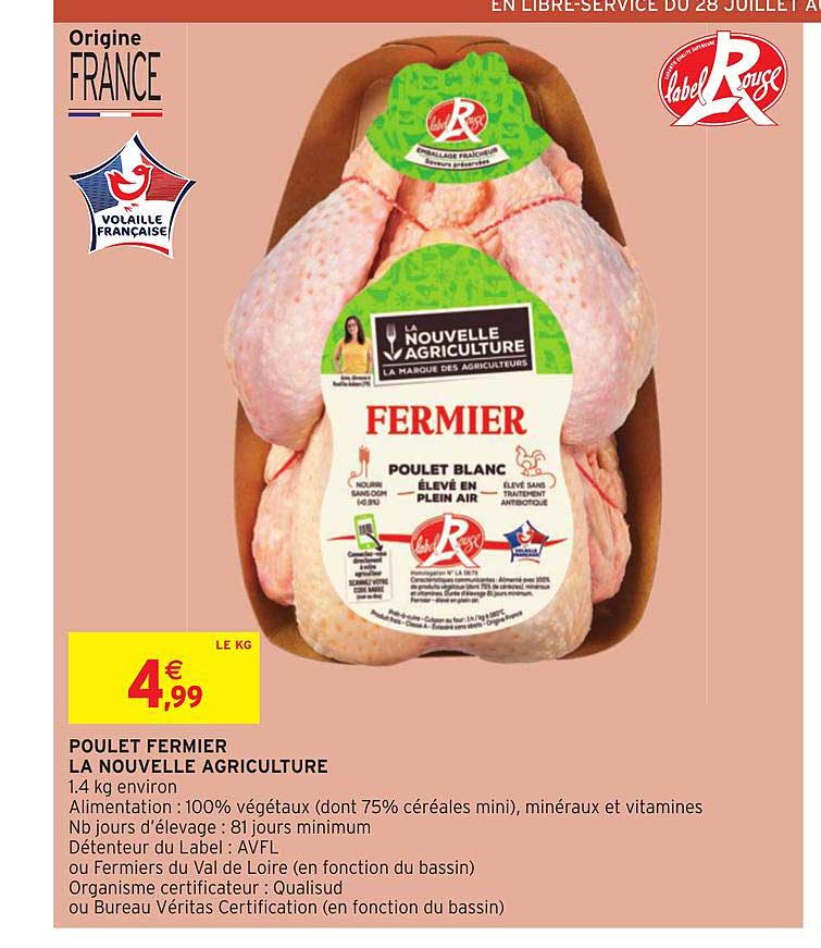 poulet fermier la nouvelle agriculture