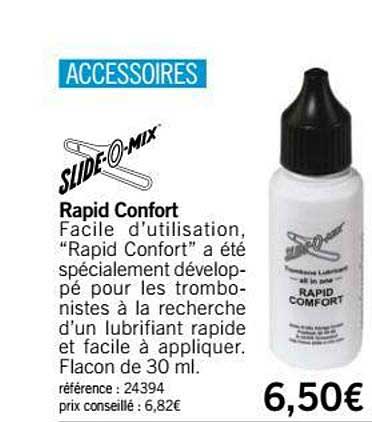 rapid confort slide mix