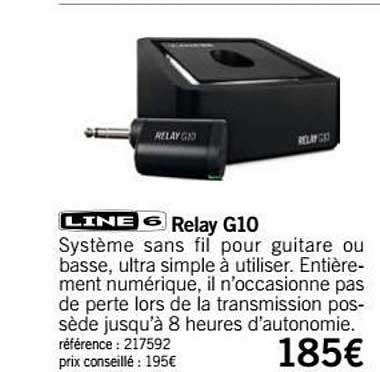 relay g10 line6