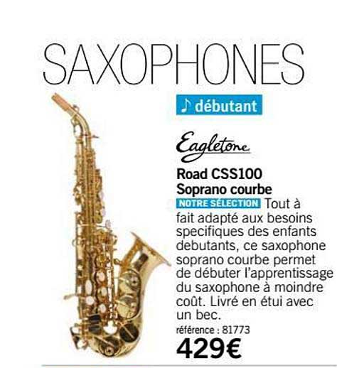 road css100 soprano courbe eagletone