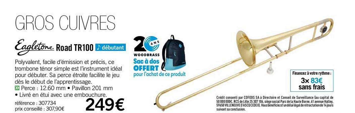 road tr100 eagletone