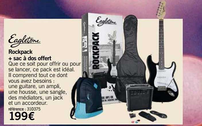rockpack + sac à dos offert eagletone