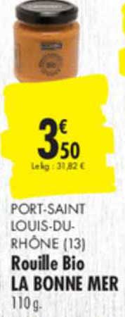 rouille bio la bonne mer