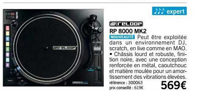 Rp 8000 Mk2 Reloop