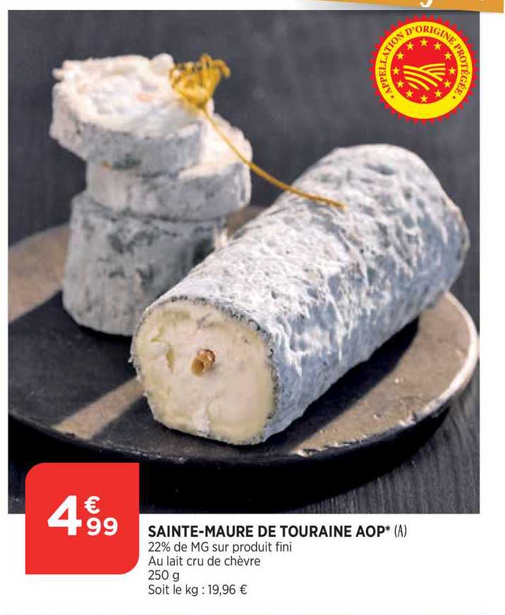 sainte maure de touraine aop