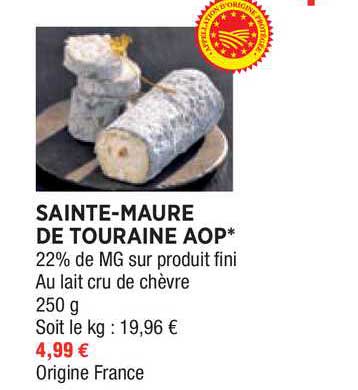 sainte maure de touraine aop