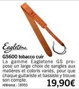 sangle gs600 tobacco cure eagletone