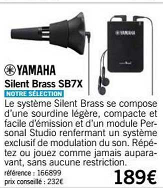 silent brass sb7x yamaha