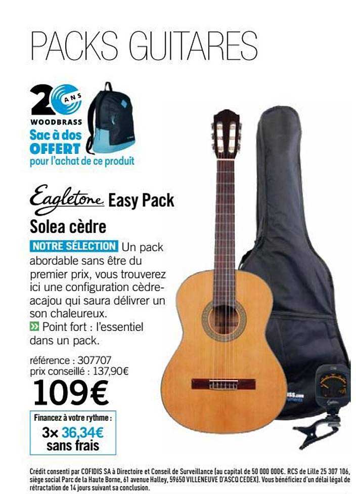 Solea Cèdre Easy Pack Eagletone