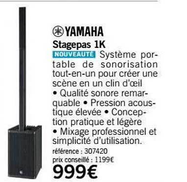 Sono Stagepas 1k Yamaha