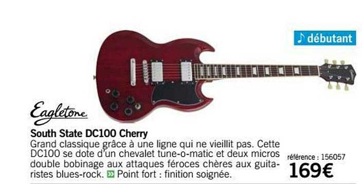 south state dc100 cherry eagletone