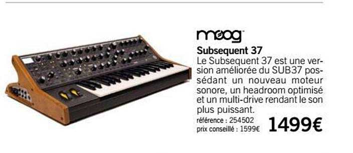 subsequent 37 moog
