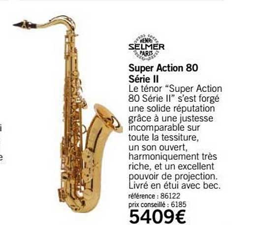 super action 80 série ii henri selmer paris