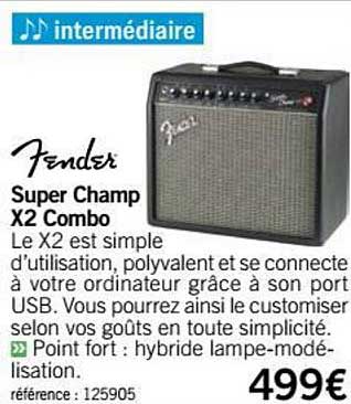 Super Champ X2 Combo Fender