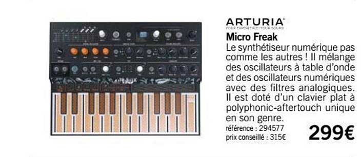 synthé micro freak arturia
